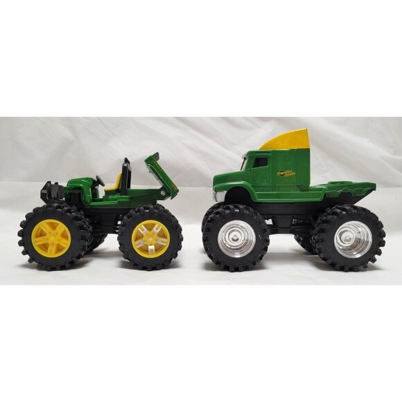 Lot of 2 John Deere Plastic Monster Treads Truck Gator Toys Officially Licensed - Picture 2 of 7